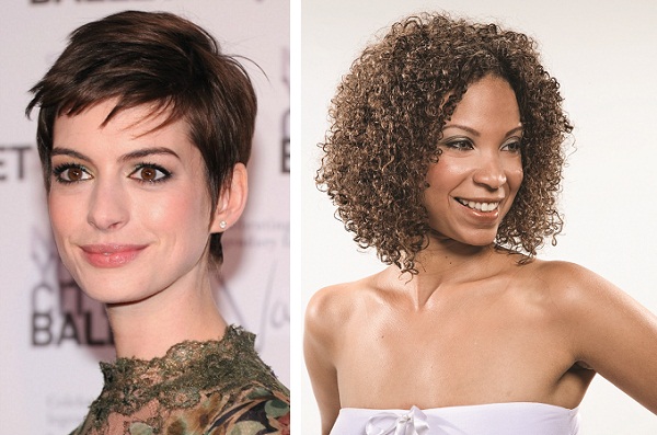 Cortes curtos no estilo Anne Hathaway, que revisitou os anos 90 repaginando o visual de Demi Morre no filme Ghost, são tendência mundial. No Rio, caiu no gosto das cariocas com cabelos cacheados, com comprimento um pouco maior. Além de valorizar o pescoço<br>