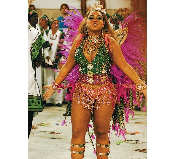 Pondo um fim ao clichê de rainhas de bateria que encantam o mundo com seus corpos sarados, a agremiação escolheu a cantora rechonchuda Preta Gil para ocupar o posto no Carnaval 2007. Sua fantasia foi confeccionada pelo estilista Amir Slama com 30 000 cris<br>