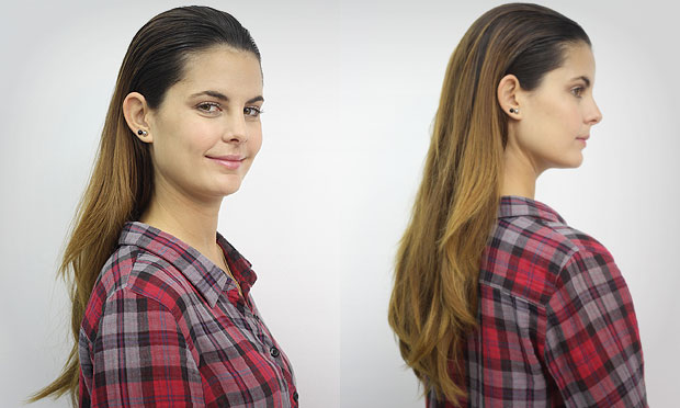 O penteado está pronto!<br> O penteado está pronto!<br>