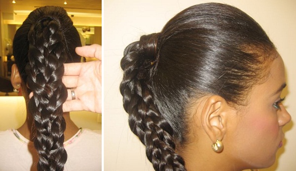 Assim fica o penteado já pronto.<br> Assim fica o penteado já pronto.<br>