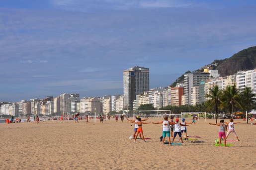 Praia de Copacabana<br>