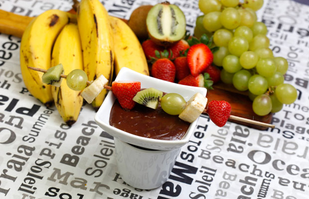 Fondue de chocolate<br> Fondue de chocolate<br>