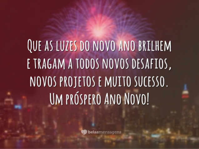 Mensagens de ano novo Mensagens de ano novo
