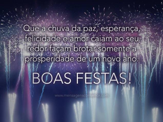 Mensagens de ano novo Mensagens de ano novo