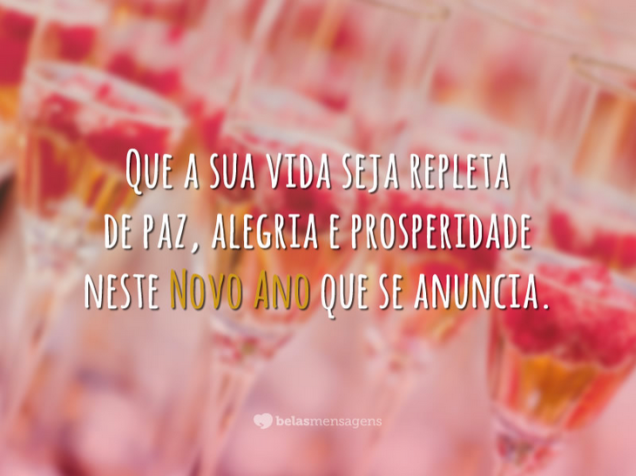 Mensagens de ano novo Mensagens de ano novo