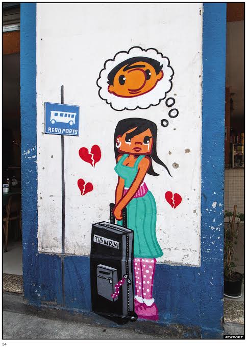 Grafite em Botafogo, em frente ao cemitério São João Batista Grafite em Botafogo, em frente ao cemitério São João Batista