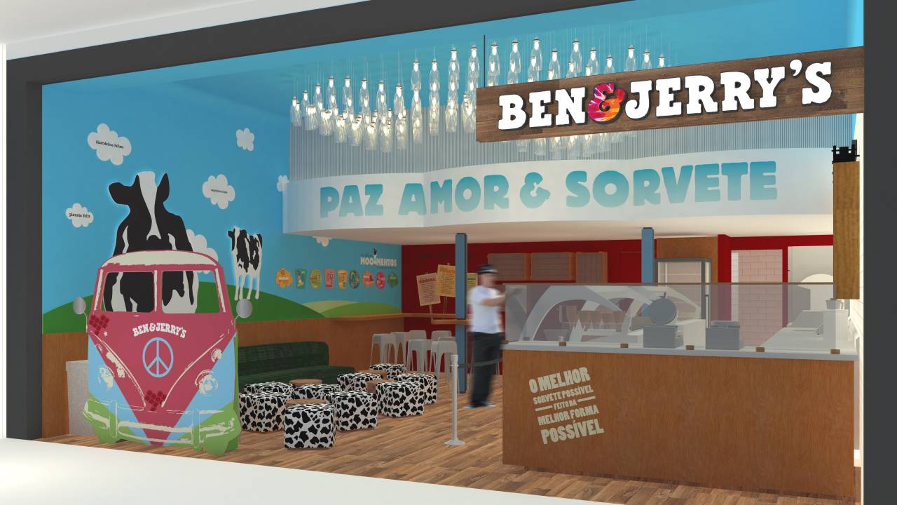 Ben & Jerry's: sorvete de graça na inauguração de três sorveterias no Rio