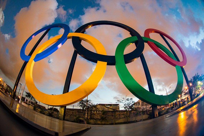 Anéis olímpicos parque madureira