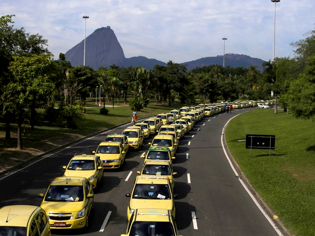 Protesto taxistas