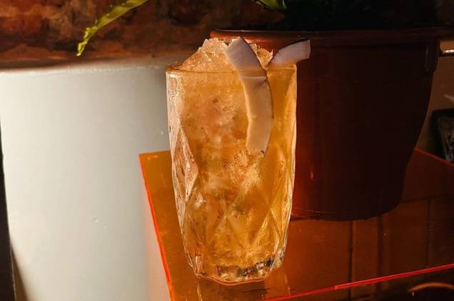 Cafuné: um dos drinques em destaque do Meza Bar