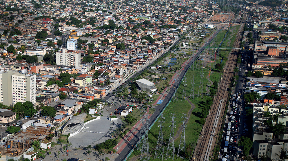 Vista do Parque Madureira: a área nos arredores será beneficiada pela nova lei