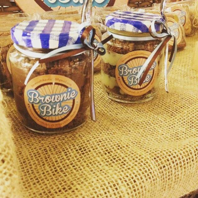 Brownie no pote Brownie no pote