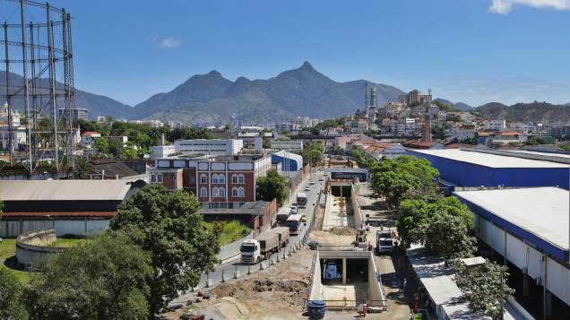 Desvio do Rio Joana vai evitar enchentes na Praça da Bandeira Desvio do Rio Joana vai evitar enchentes na Praça da Bandeira