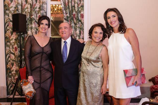 Fátima Bernardes, Renato Aragão, Regina Duarte e Glenda Kozlowski