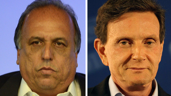 Pezão e Crivella: candidatos a governo do estado