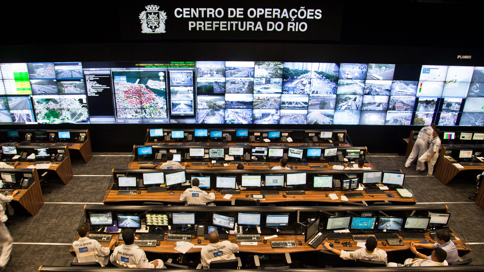 Centro de Operações Rio tem o