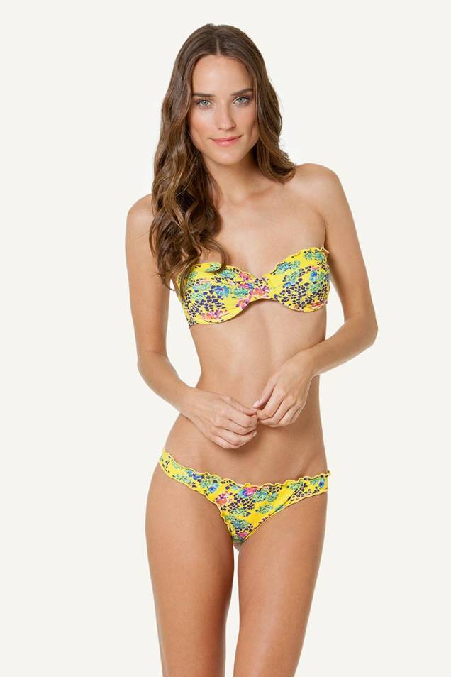 Biquíni amarelo Sofia by Vix - R$298