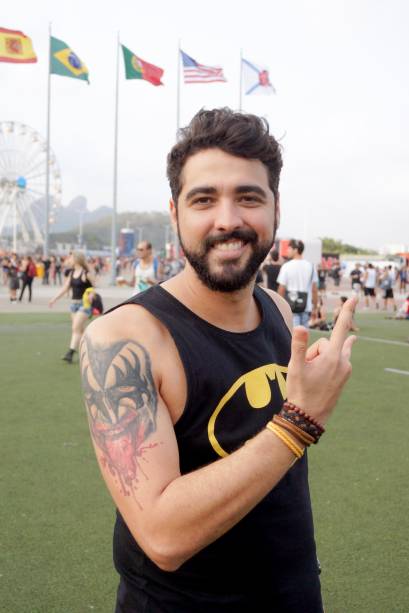 Ruy Mothé: Gene Simmons no braço