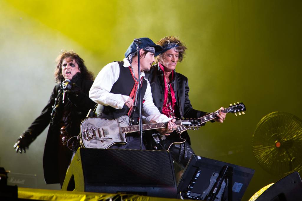 Hollywood Vampires tem esquema de segurança digno de chefe de estado