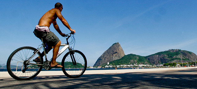 Passeio de bicicleta