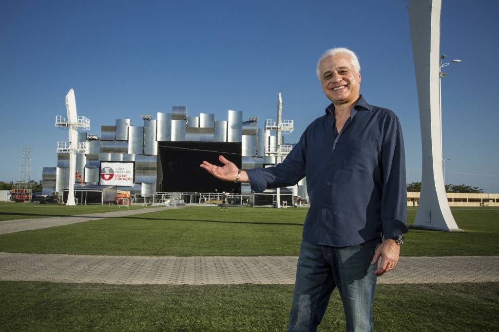 Roberto Medina confessa que chorou após show e fala sobre o souvenir de lama