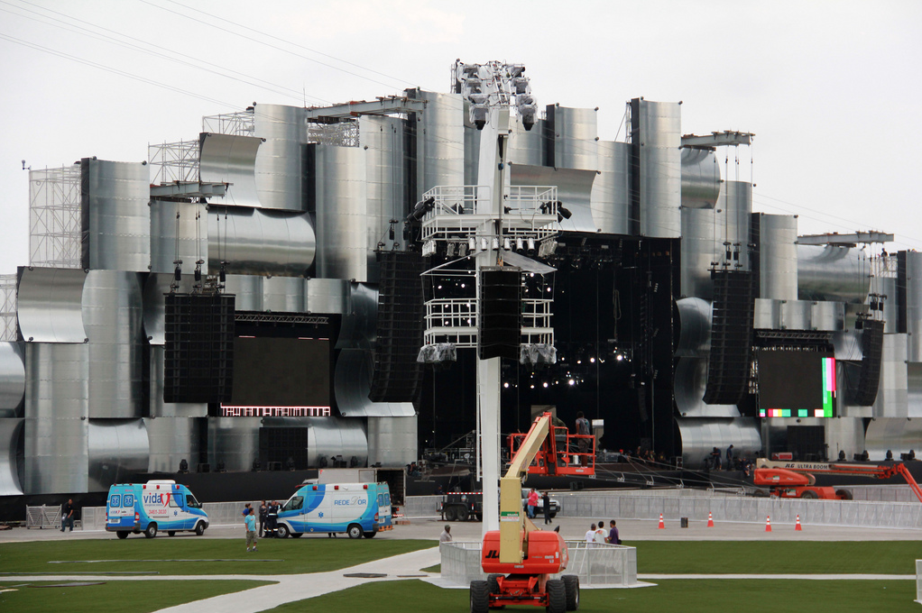 Preparativos para o Rock in Rio