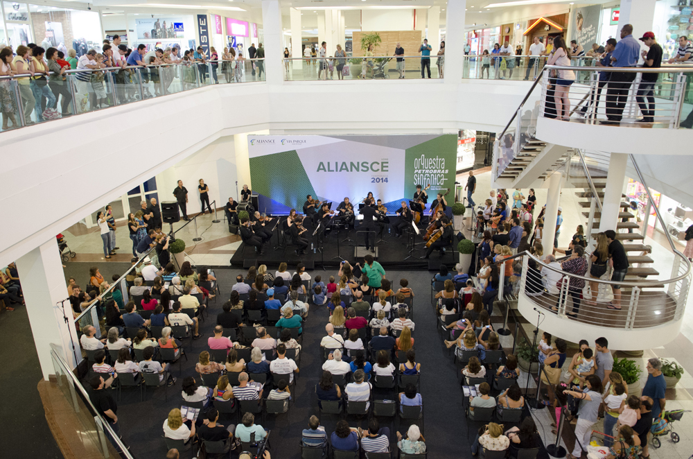 Orquestra Petrobras Sinfônica shopping
