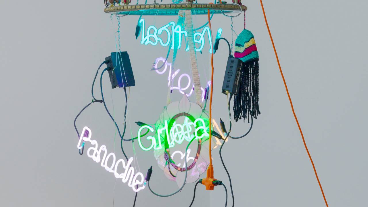 Obra Chandelier 21, de Jason Rhoades