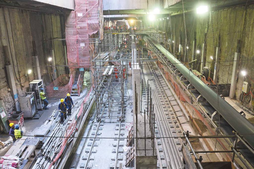 Linha 4 do Metrô: estações Jardim de Alah e Antero de Quental estão em fase de acabamento