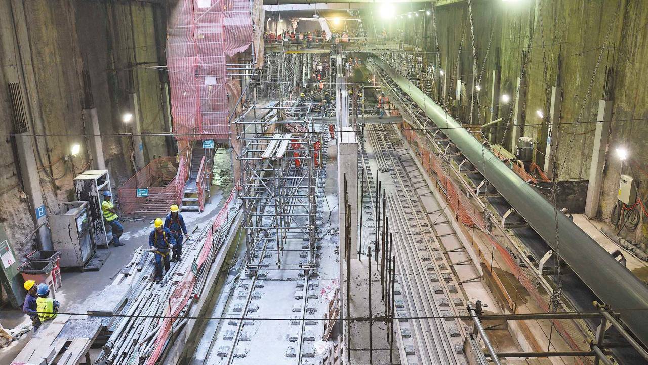 Linha 4 do Metrô: estações Jardim de Alah e Antero de Quental estão em fase de acabamento