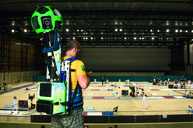 A Arena da Juventude: imagens em 360 graus do ginásio olímpico