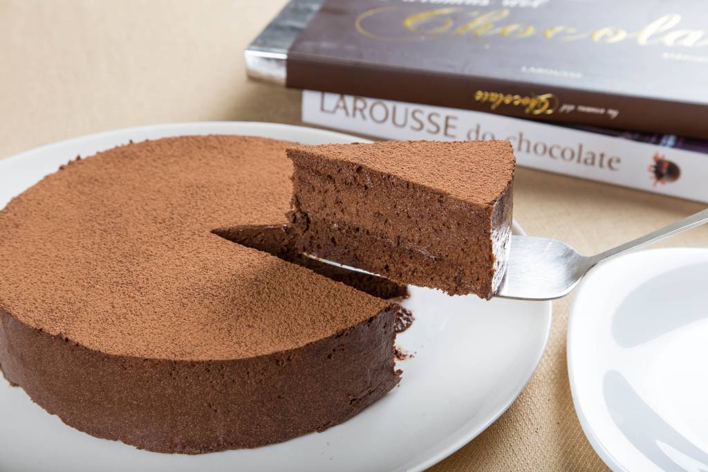 Atelier dos sabores - Torta Mouse de Chocolate sem Glutem e sem Lactose