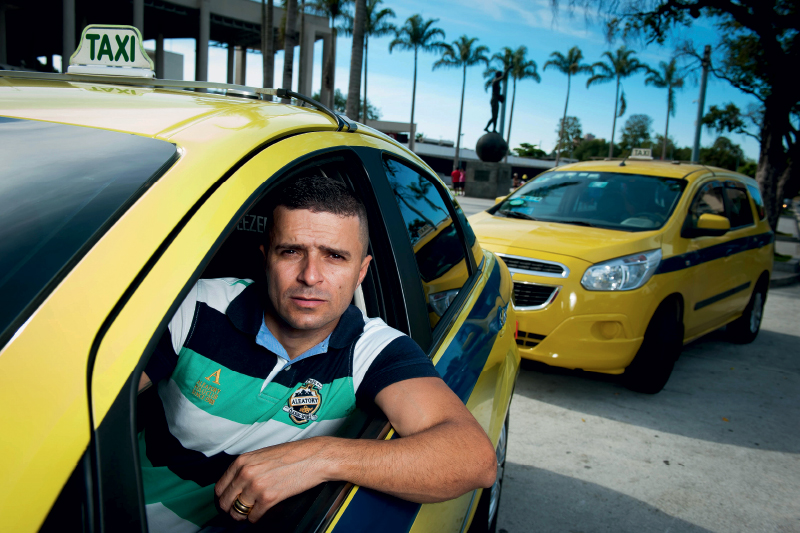 Reinaldo Guedes taxista