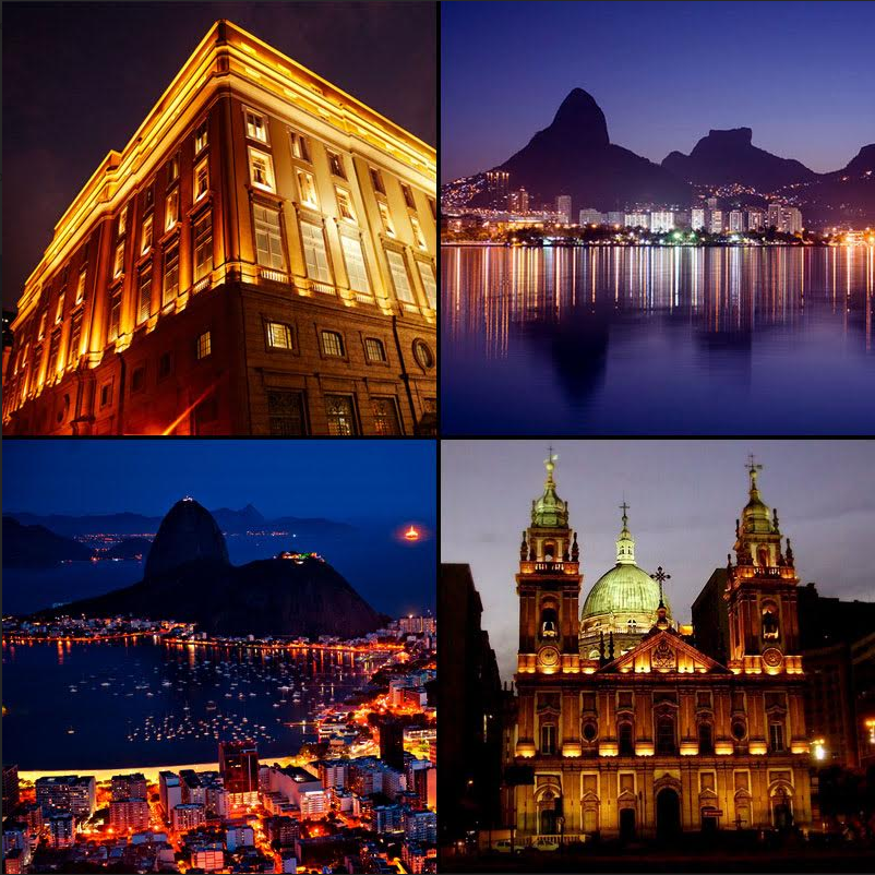 Luzes da cidade: o Rio à noite