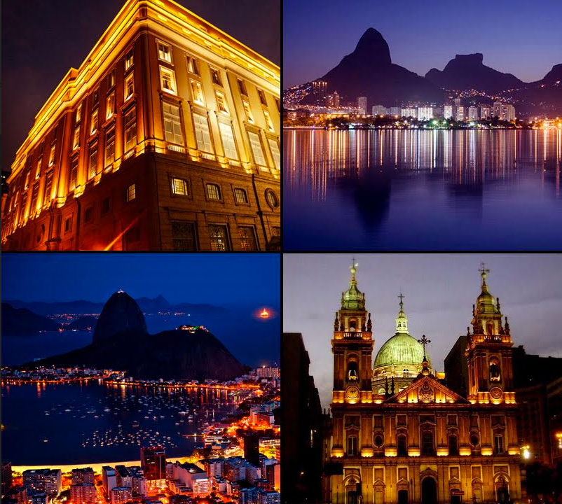 Luzes da cidade: o Rio à noite