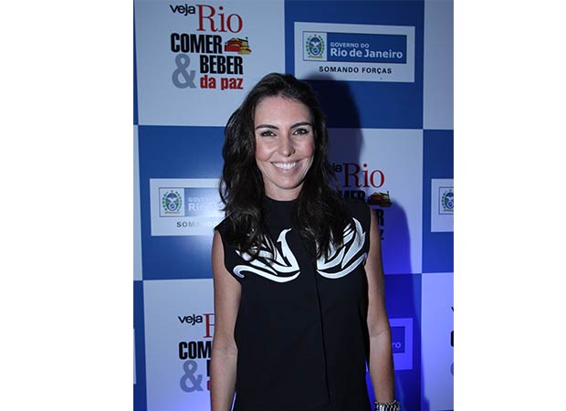 A apresentadora Glenda Kozlowski também participou da premiação<br> A apresentadora Glenda Kozlowski também participou da premiação<br>