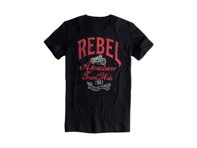 Camiseta rebel, R$39,90 - Taco, 2275-1645 Camiseta rebel, R$39,90 - Taco, 2275-1645