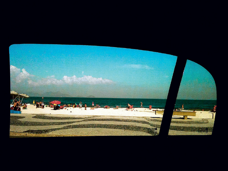 Ipanema pela janela do carro