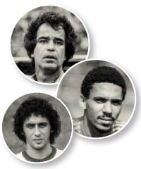 RODOLPHO MACHADO (ANTÔNIO LOPES), RICARDO BELIEL (MAURÍCIO), AUREMAR DE CASTRO (NELINHO)