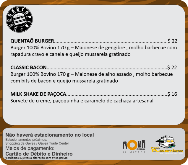 Cardápios burgertopia julho Cardápios burgertopia julho