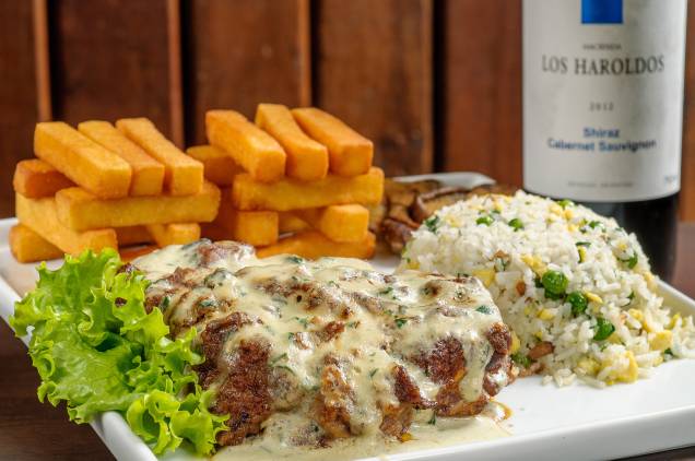 Entercôte com gorgonzola Entercôte com gorgonzola