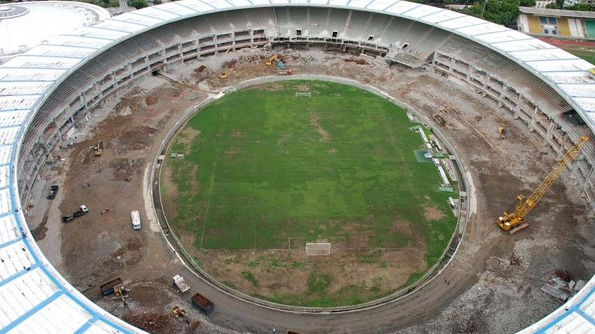 Obras no Maracanã