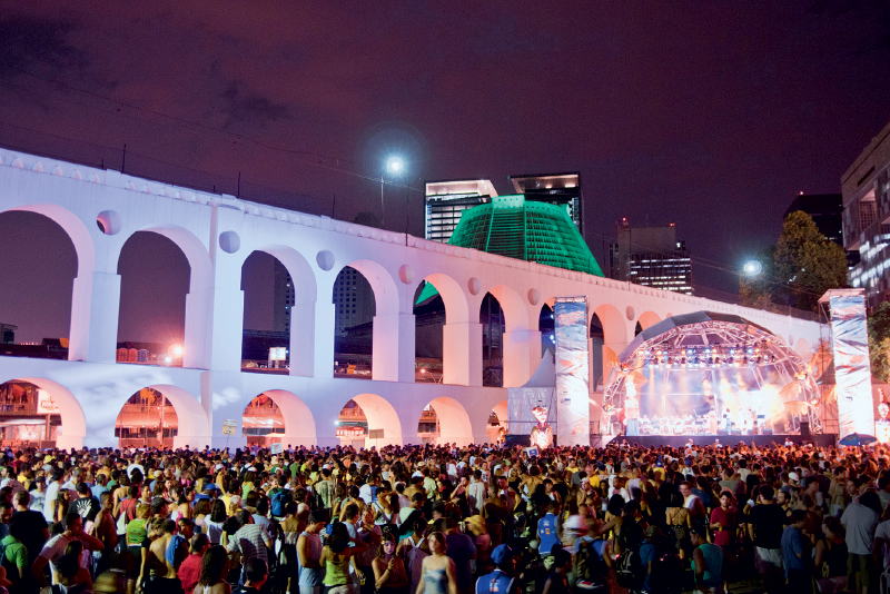 Palco Rio Marchinhas - Lapa