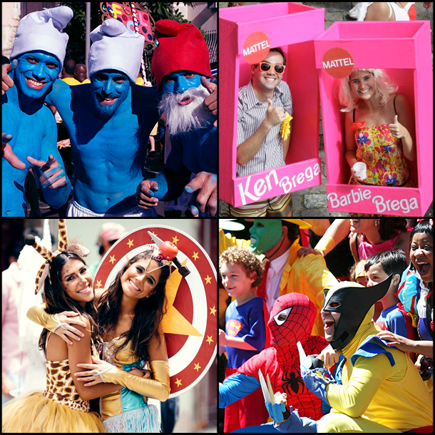 É Carnaval: as fantasias mais criativas dos foliões cariocas