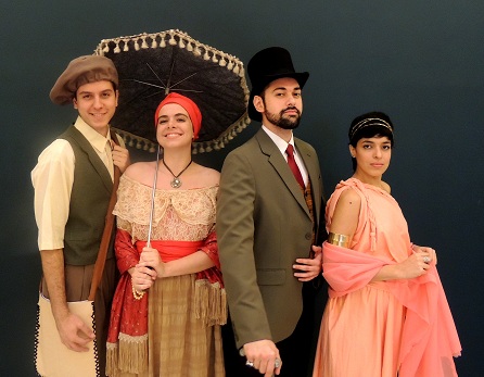Visita teatralizada no CCBB