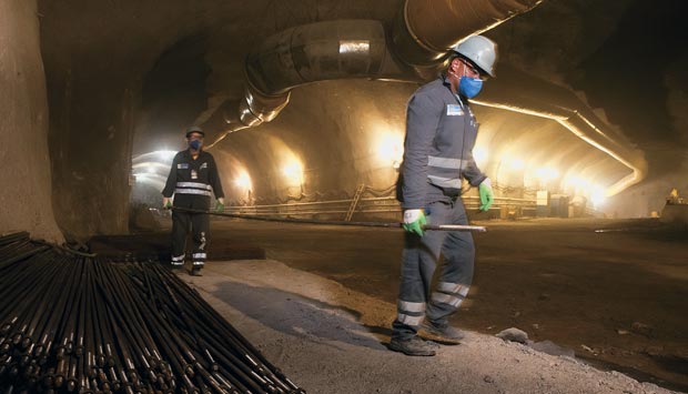 Obras da Linha 4 do metrô