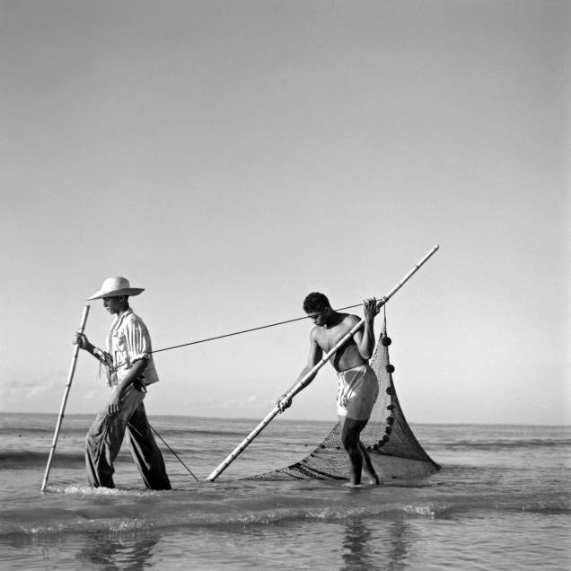 Pescadores, ilha Mexiana, Pará, c. 1943: foto de Marcel Gautherot