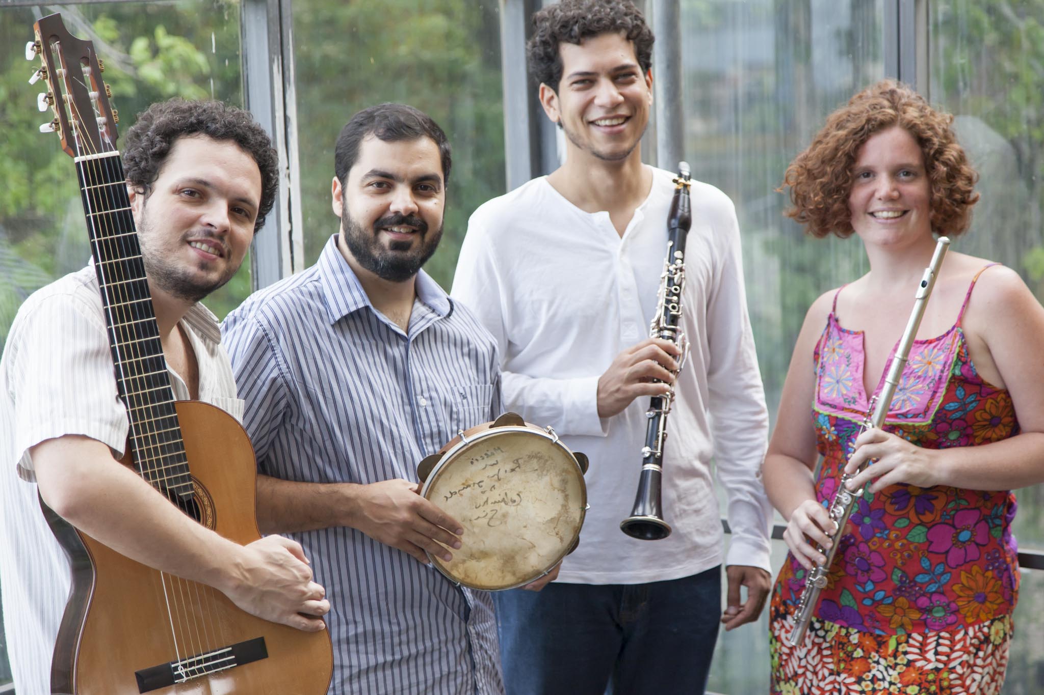 Músicos do Quarteto do Choro