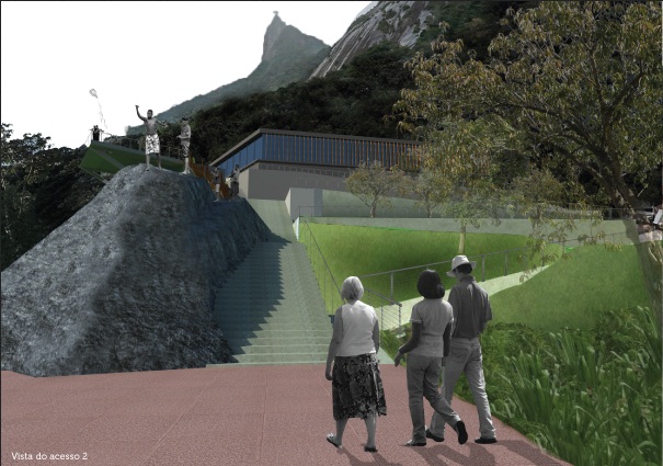 O projeto Parque das Lages propõe a construção de um mirande no Morro Dona Marta.<br>