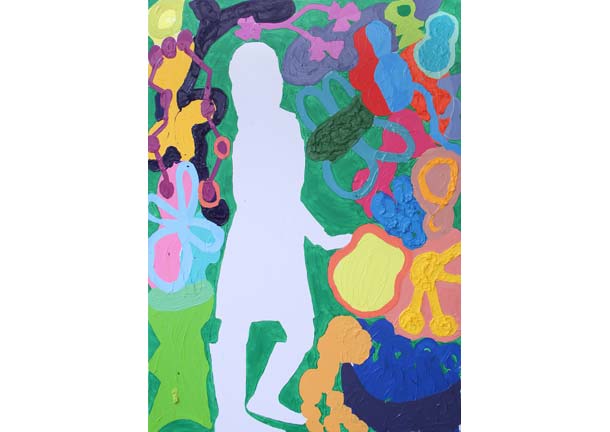 2013<br>Óleo e acrílica sobre tela<br>140 x 110 cm<br>